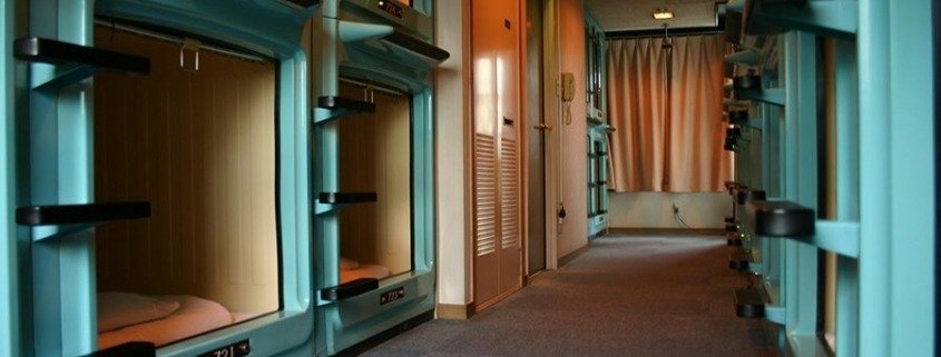 Bee comfortable and try a Capsule Hotel