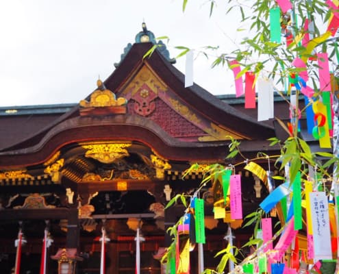 Tanabata at Kitano-temmangu Shrine