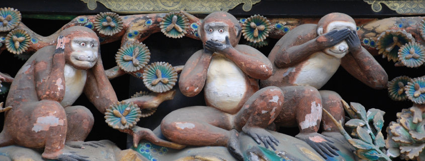 Toshogu Wise Monkeys, Nikko