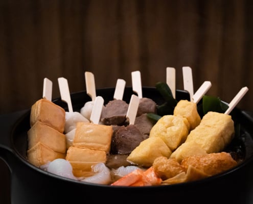 Oden or Japanese one-pot dish