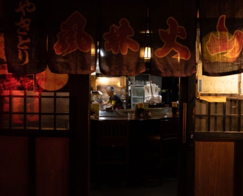 Hidden restaurant in Tenjin