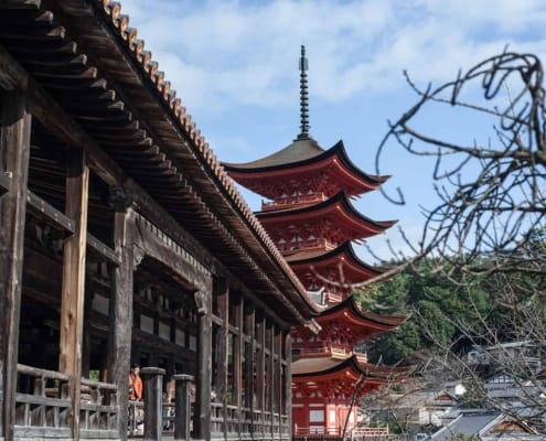 Toyokuni Shrine Five-Story Pagoda