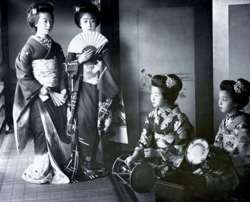 Maiko during the Edo Period
