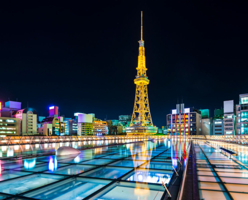 Nagoya Tower skyline