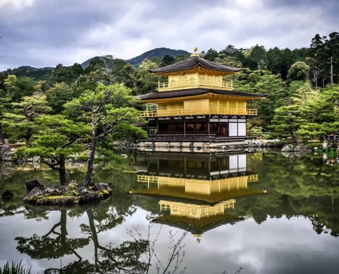 Peaceful Kinkaku-ji